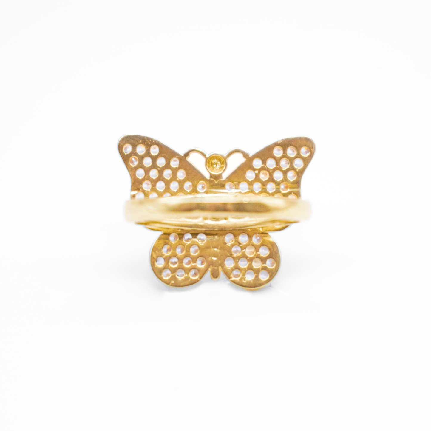 Anillo Mariposa Rosa | 10k | 4.7g
