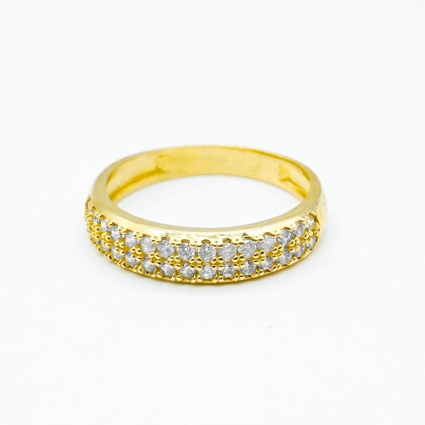 Trio matimonial de oro amarillo | 14k | 10.5g