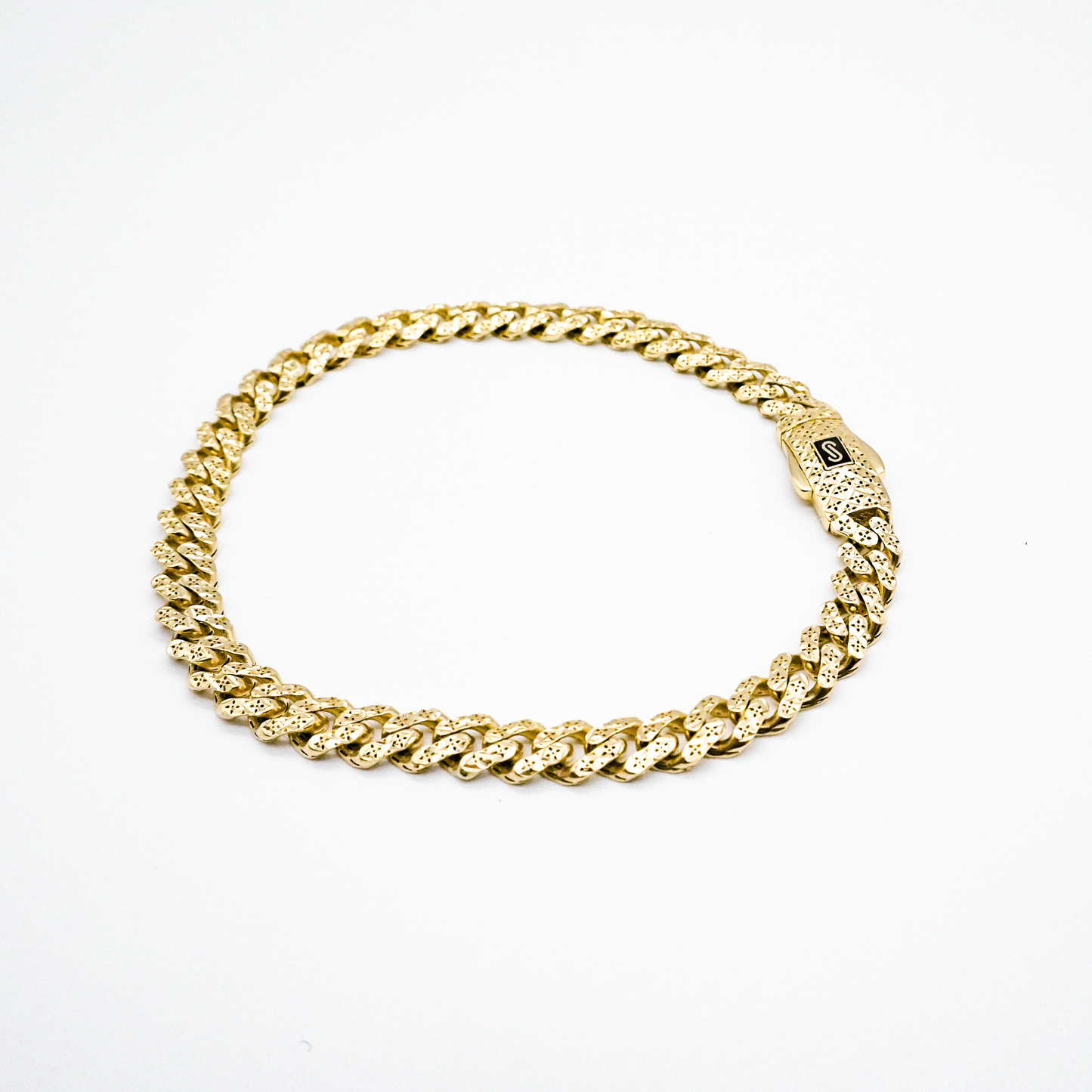 Esclava tipo monaco oro amarillo 14k