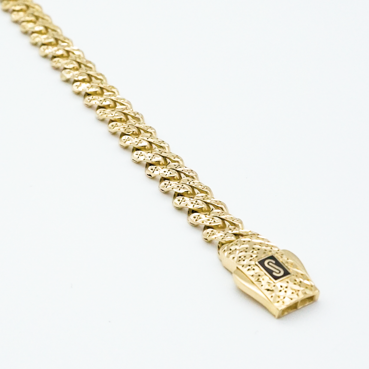 Esclava tipo monaco oro amarillo 14k
