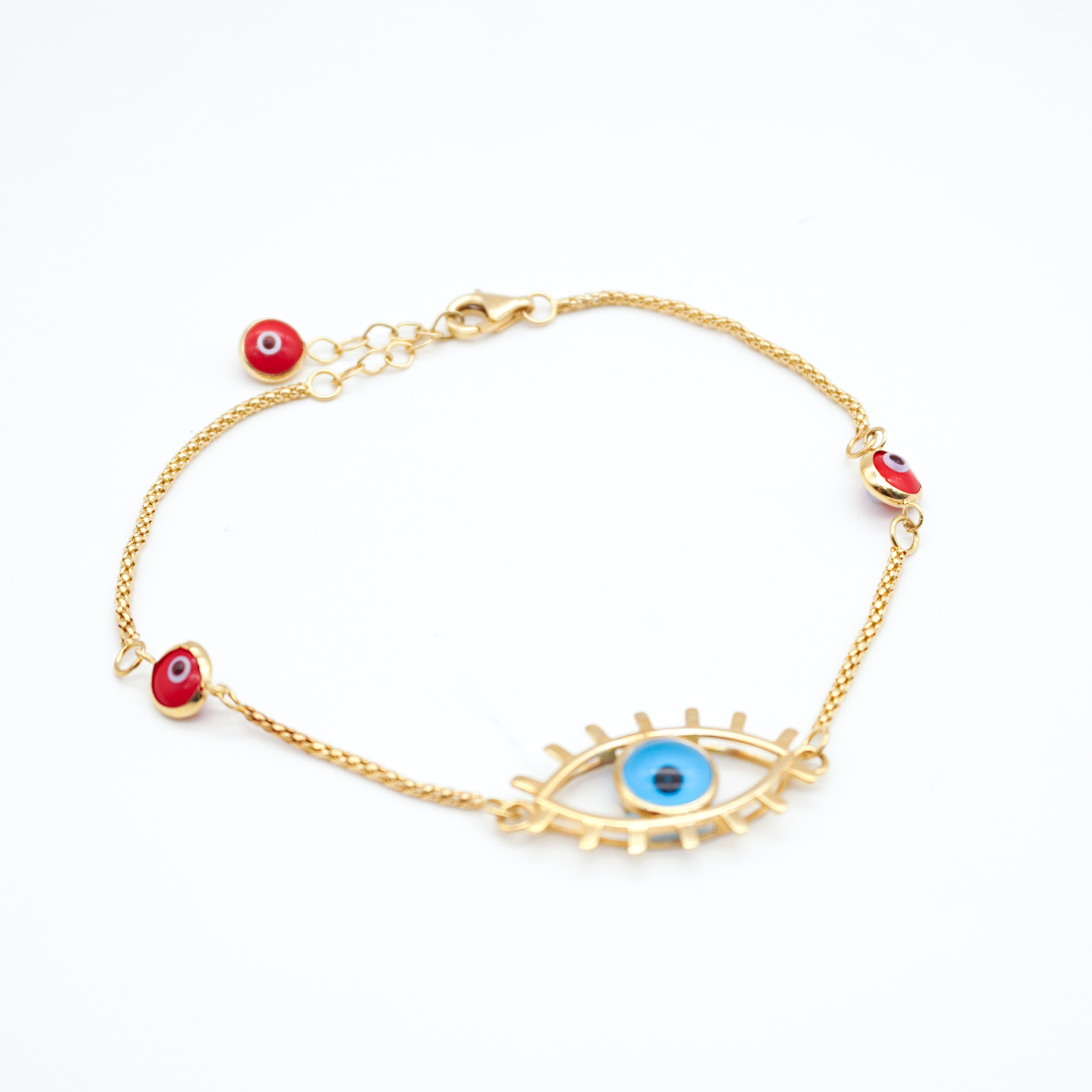 Pulsera Ojo turco | 14k | 3g