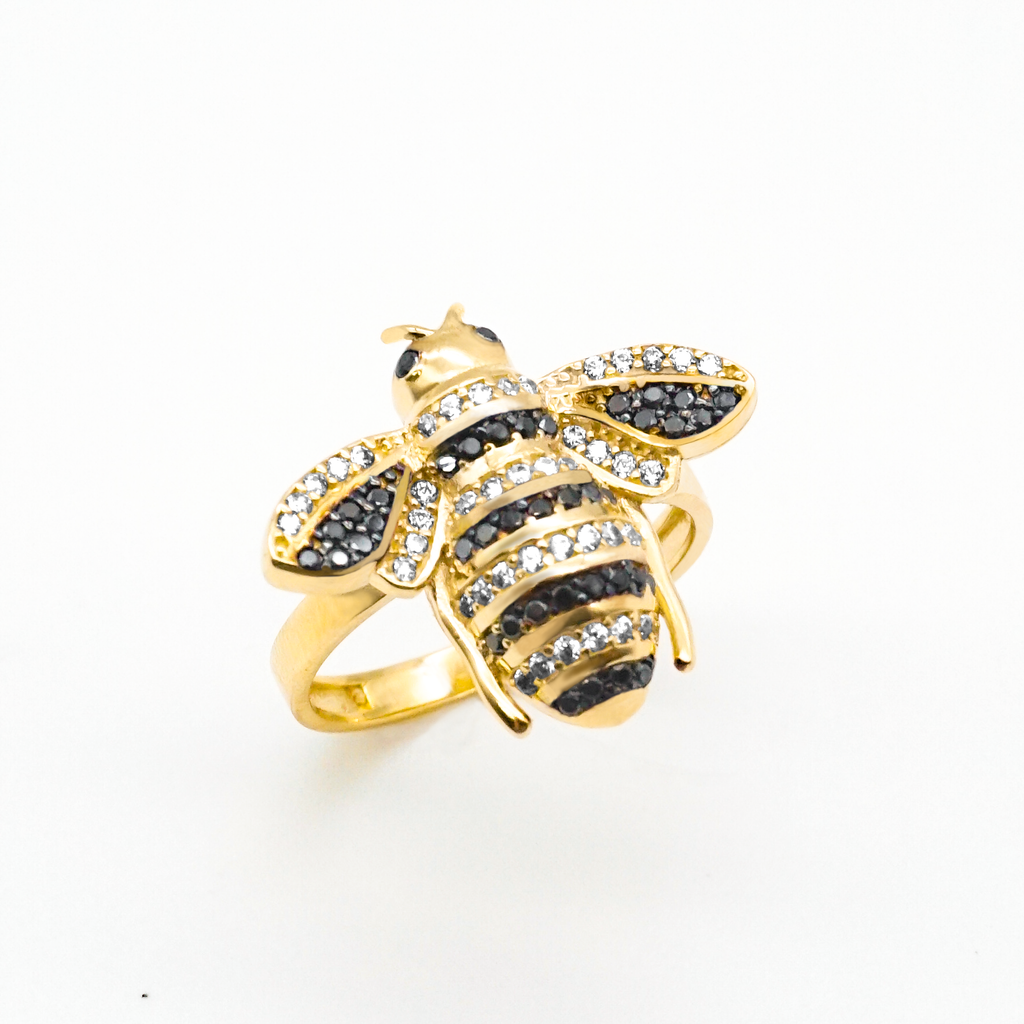 Anillo Abeja | 14k | 4g