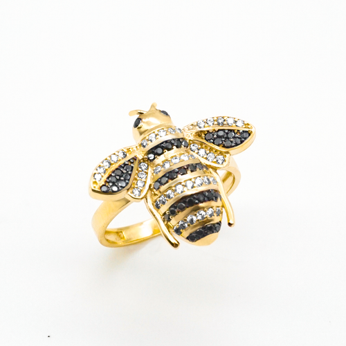 Anillo Abeja | 14k | 4g