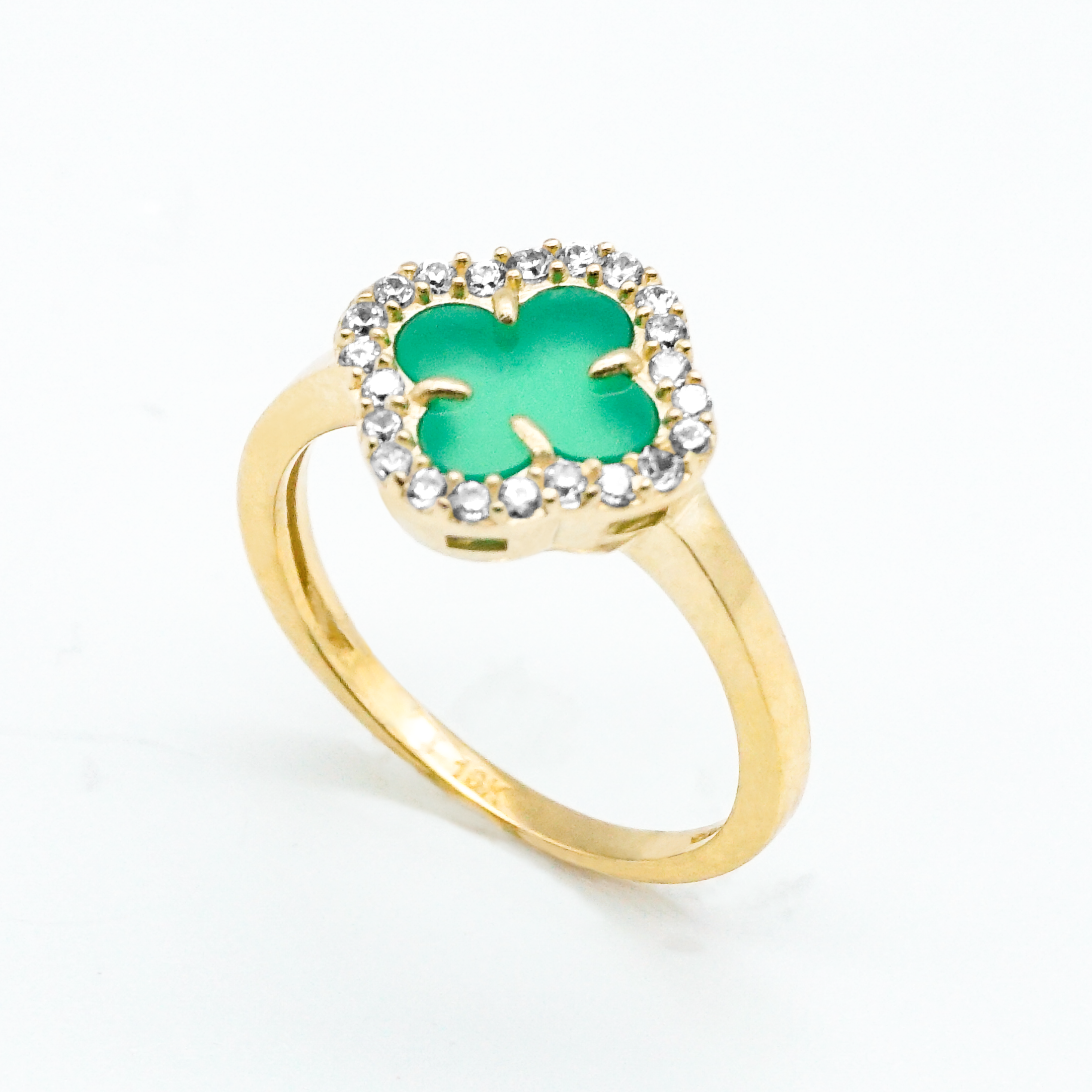 Anillo estilo Van Cleef | 10k | 2.1g