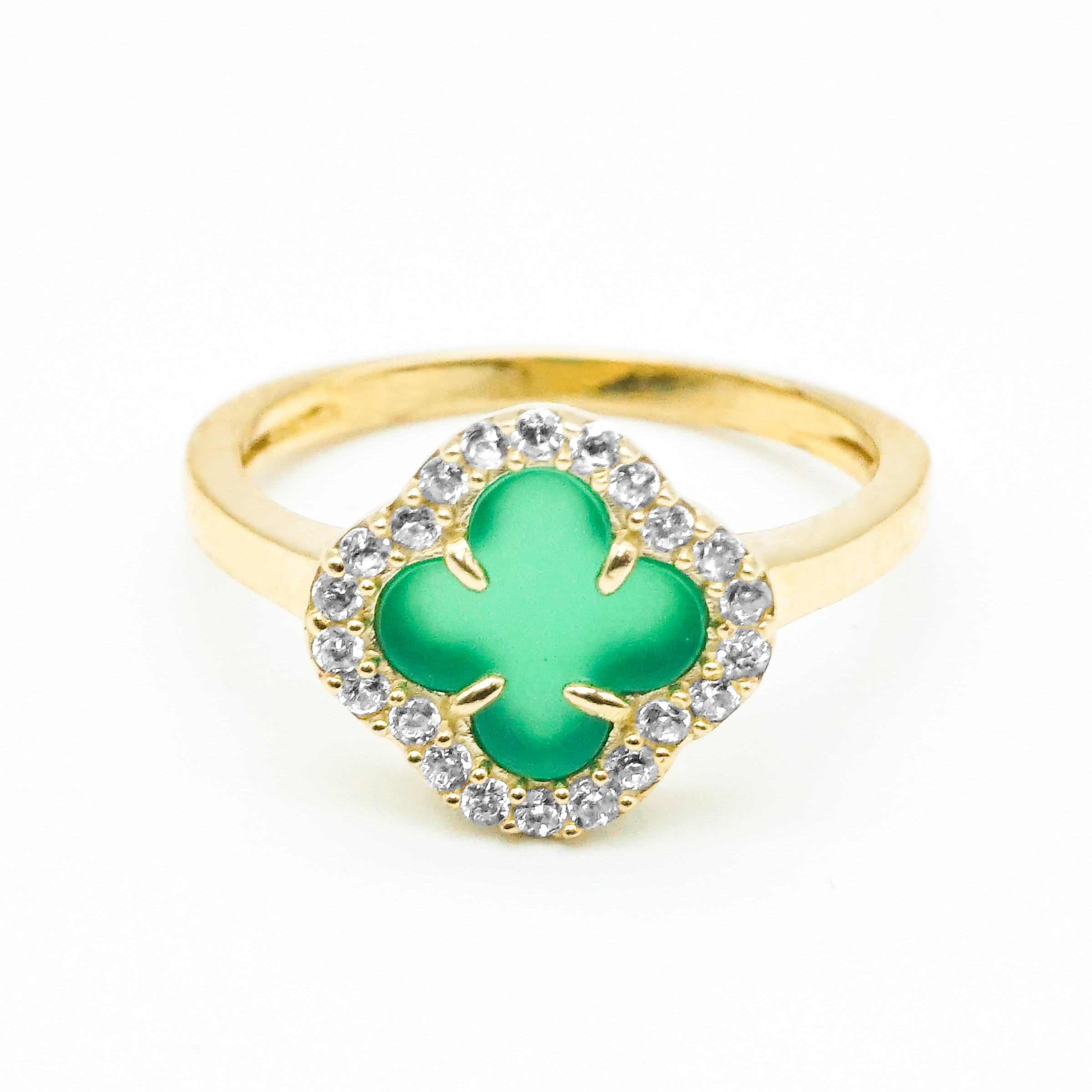 Anillo estilo Van Cleef | 10k | 2.1g