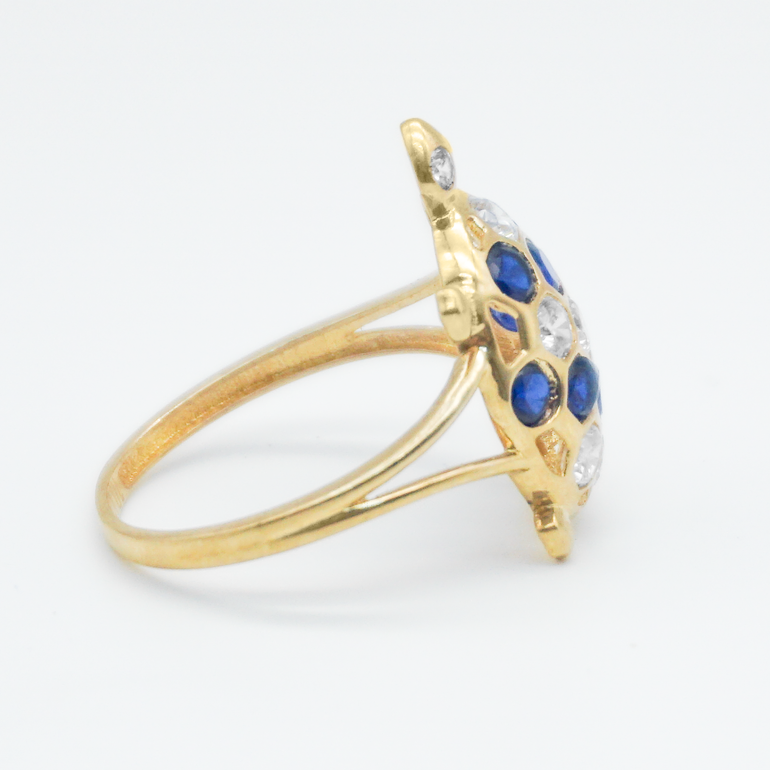 Anillo Tortuga Encantada en Oro Amarillo | 10k | 2.1g