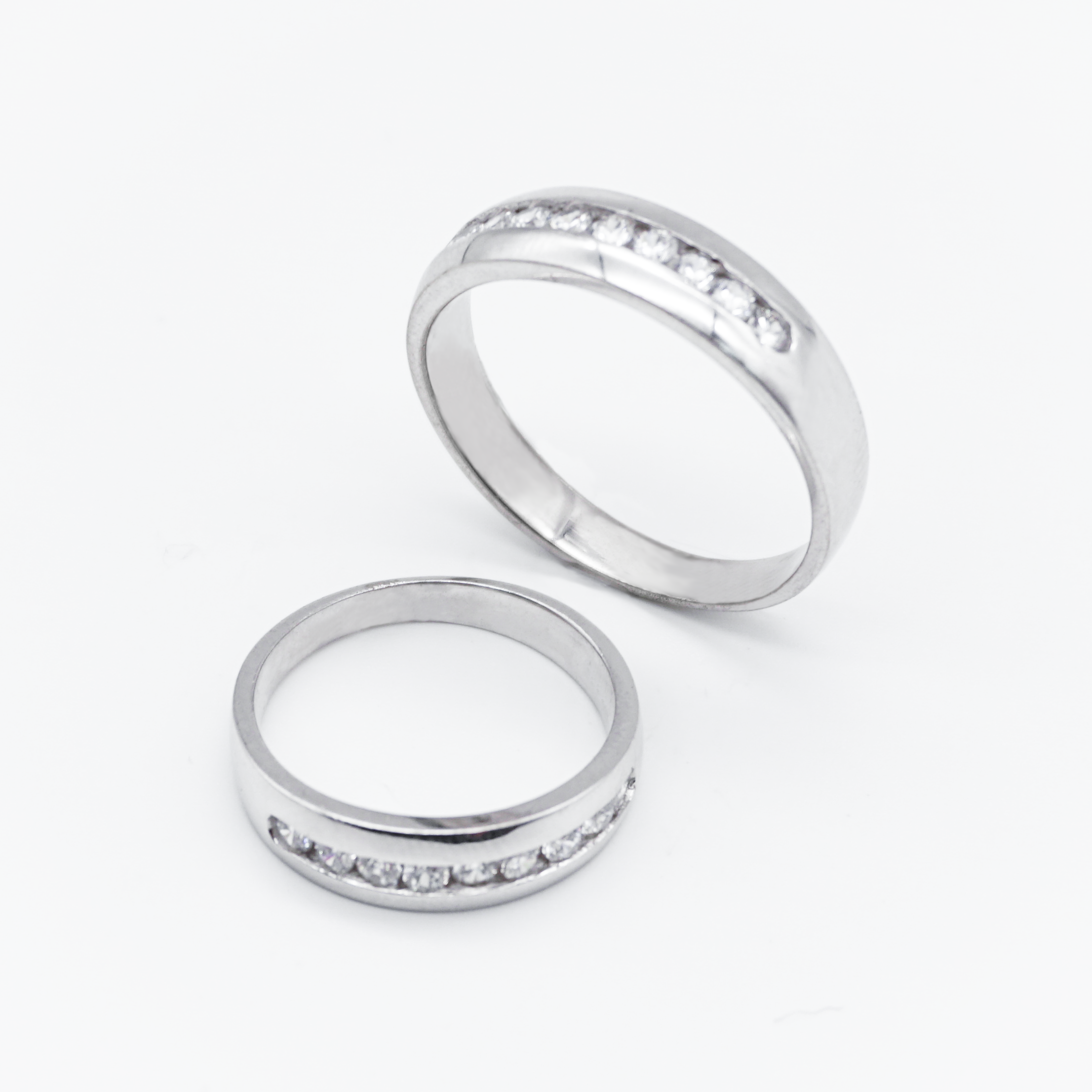 Argolla de oro blanco | 14k | 3.9g