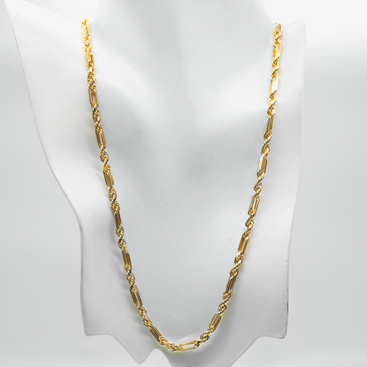 Cadena Torsal Figaro | 10k | 14.6g