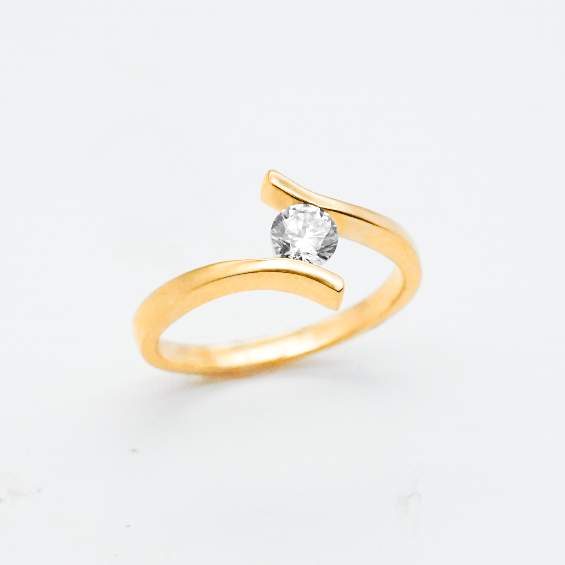 Solitario Oro amarillo | 14k | 2.4g