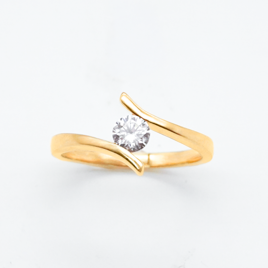 Solitario Oro amarillo | 14k | 2.4g