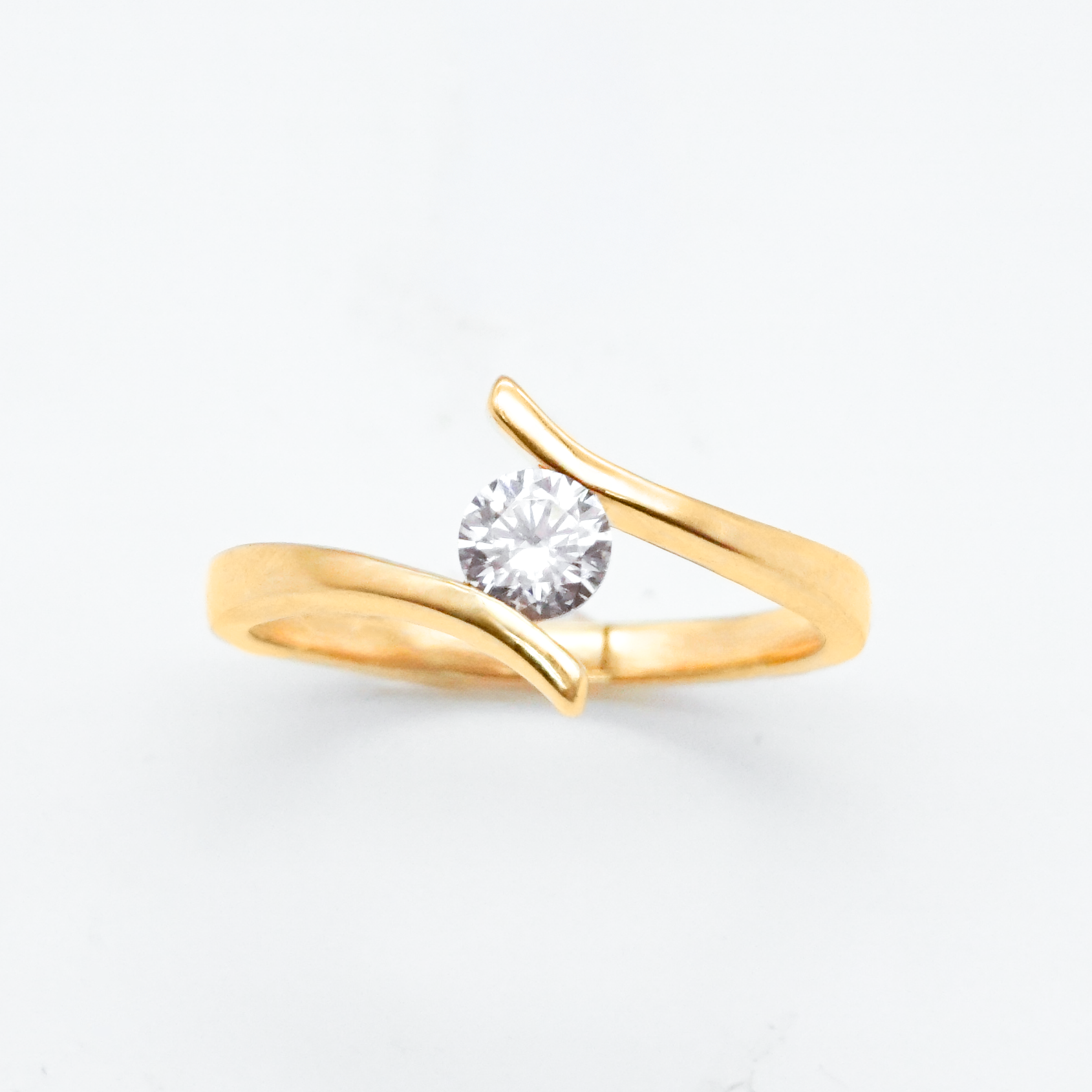 Solitario Oro amarillo | 14k | 2.4g