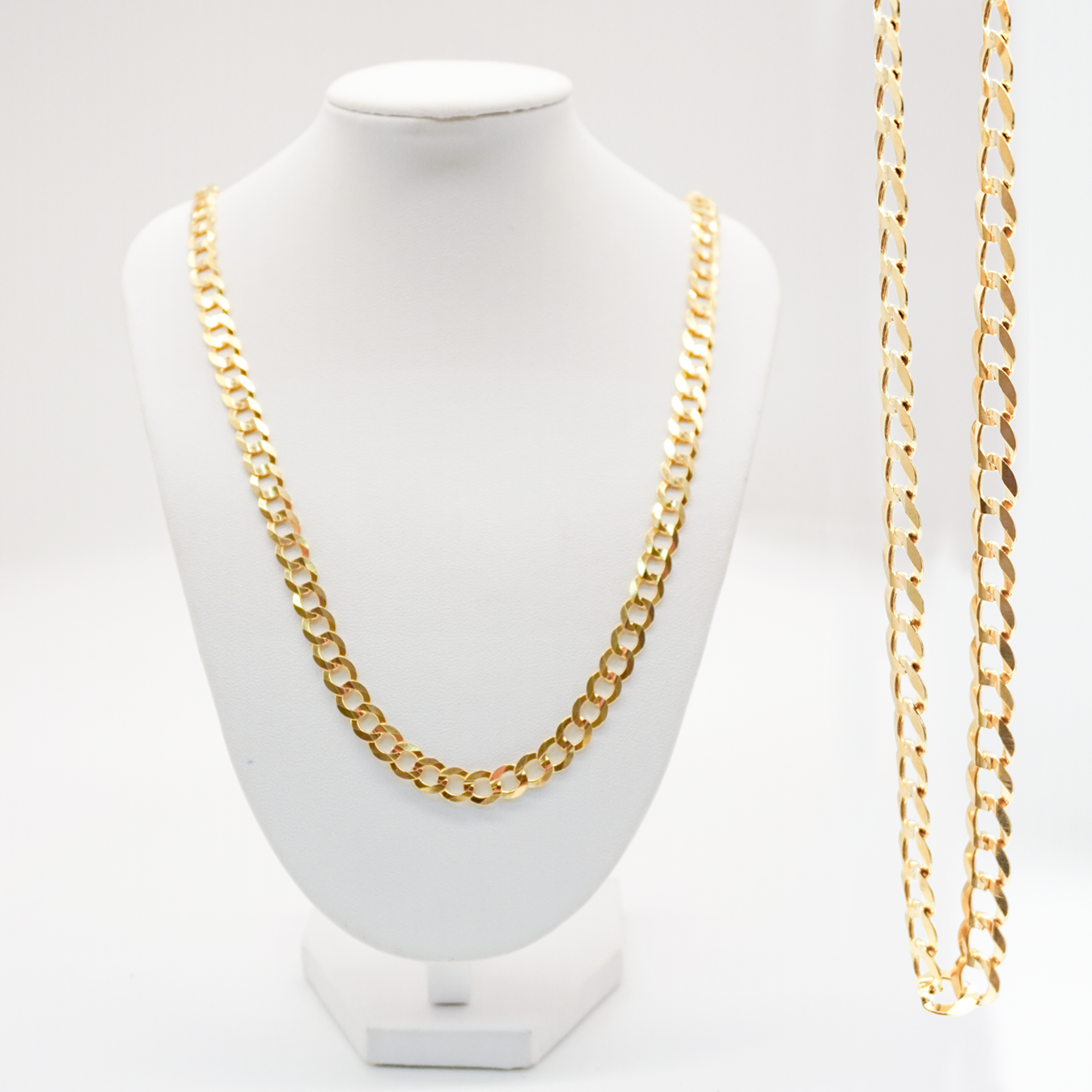 Cadena Cubana | 14k | Oro amarillo | 31.4g