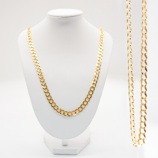 Cadena Cubana | 14k | Oro amarillo | 31.4g